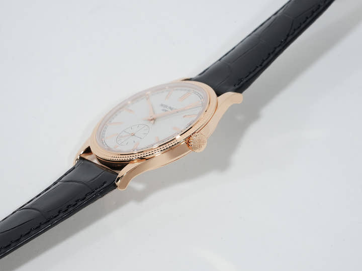 パテックフィリップ カラトラバ Ref.6119R-001 ローズゴールド シルバー文字盤 美品 y2r7b7wc