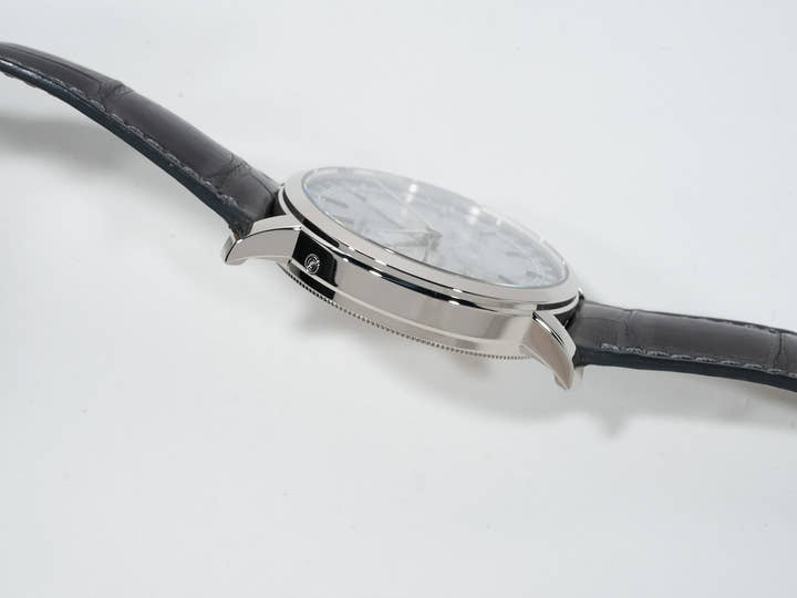 ヴァシュロンコンスタンタン トラディショナル コンプリートカレンダー オープンフェイス Ref.4020T/000G-B655 ホワイトゴールド スケルトン文字盤 美品 7s8j2ppp