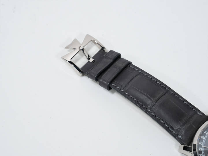 ヴァシュロンコンスタンタン トラディショナル コンプリートカレンダー オープンフェイス Ref.4020T/000G-B655 ホワイトゴールド スケルトン文字盤 美品 7s8j2ppp