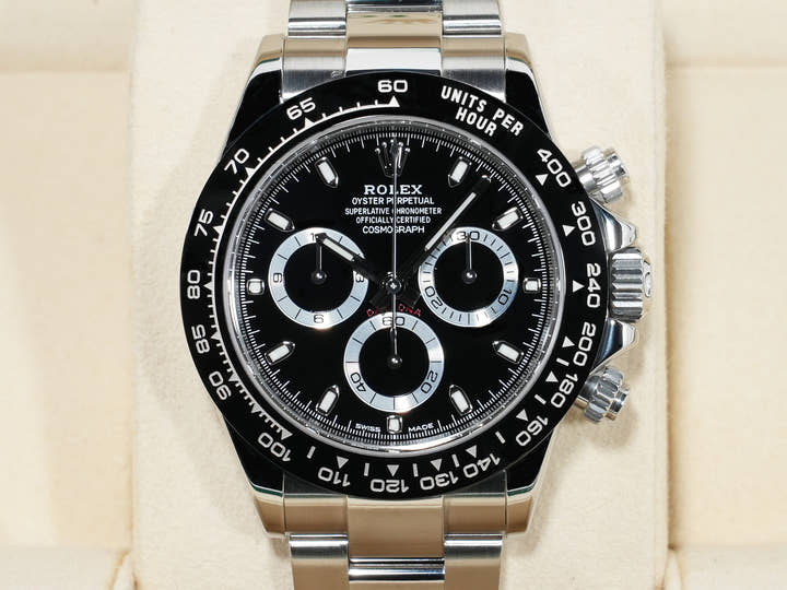 ロレックス デイトナ Ref.116500LN ステンレススチール ブラック文字盤 中古 5kwkqyj4