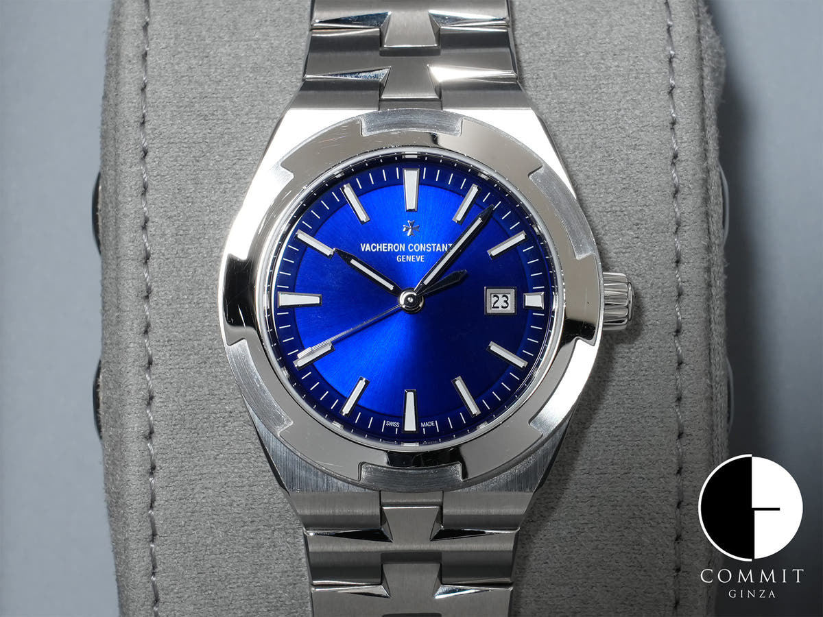 Vacheron Constantin Overseas Automatic Ref. 4600V/200A-B980 Stainless Steel Blue Dial Pre-owned j6oauvk2