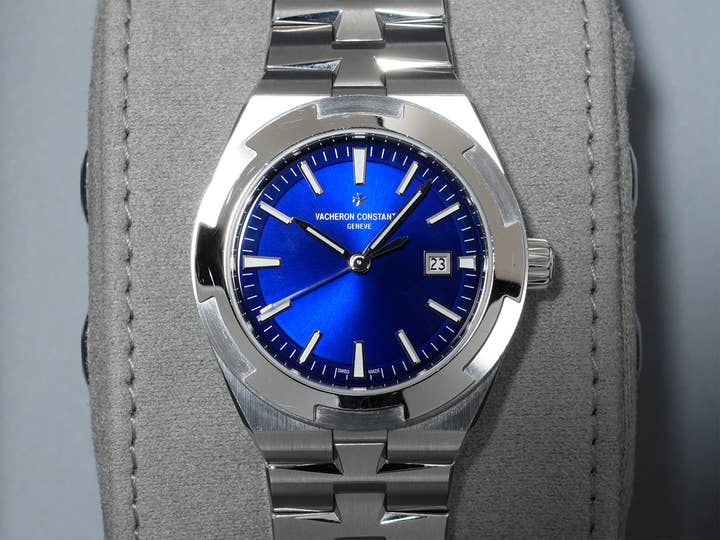 Vacheron Constantin Overseas Automatic Ref. 4600V/200A-B980 Stainless Steel Blue Dial Pre-owned j6oauvk2