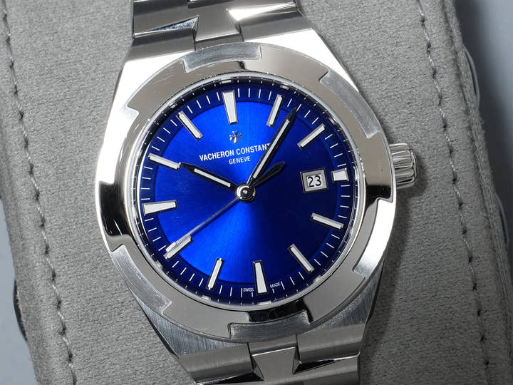 Vacheron Constantin Overseas Automatic Ref. 4600V/200A-B980 Stainless Steel Blue Dial Pre-owned j6oauvk2