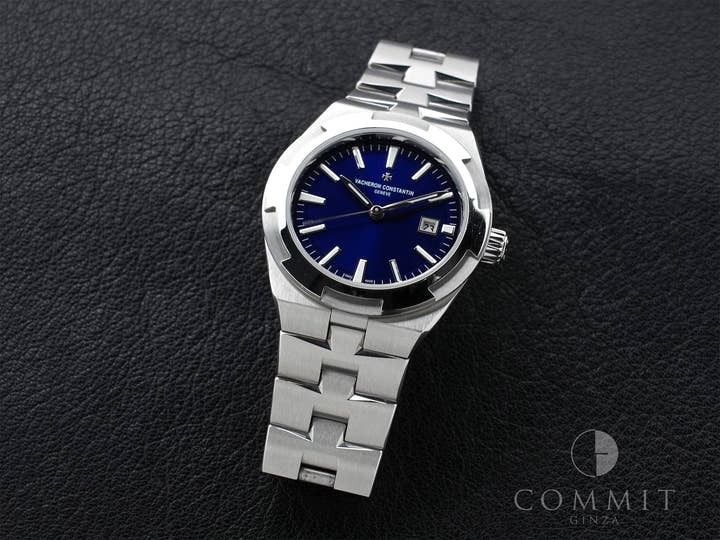 Vacheron Constantin Overseas Automatic Ref. 4600V/200A-B980 Stainless Steel Blue Dial Pre-owned j6oauvk2