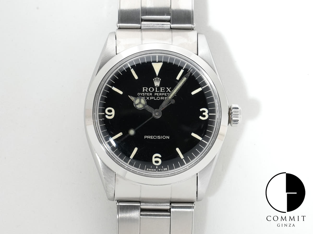 ロレックス エクスプローラー Ref.5500 ステンレススチール ブラック文字盤 中古 dzzgd3yg