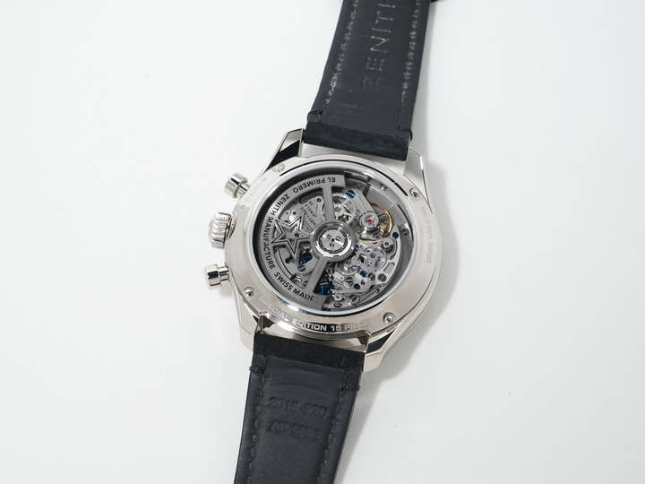 Zenith Chronomaster Sport Gold Ref. 65.3101.3600/21.C920 18K White Gold Black Dial Excellent Condition 3h2pnxv9