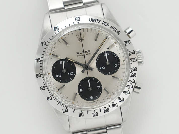 ロレックス デイトナ Ref.6239 ステンレススチール シルバー文字盤 中古 5cktzu3g