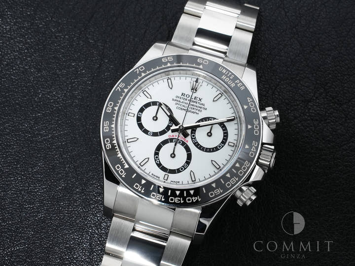 ロレックス デイトナ Ref.126500LN ステンレススチール ホワイト文字盤 極美品 7e69wfwc