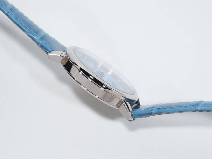 パテックフィリップ カラトラバ グランド エキシビジョン 東京2023 Ref.6127G-010/7127G-010 ホワイトゴールド ラックライトブルー(スカイブルー) ライラックトーン(パープル)文字盤 美品 7wmc4w93