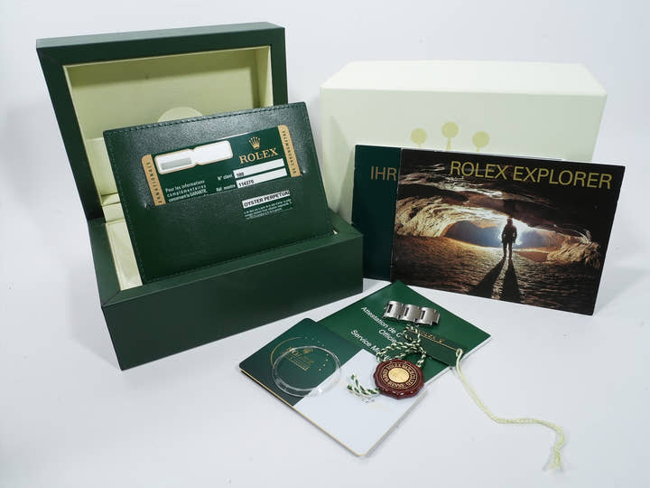 ロレックス エクスプローラーI Ref.114270 ステンレススチール ブラック文字盤 オイスターブレスレット 中古 76imptve