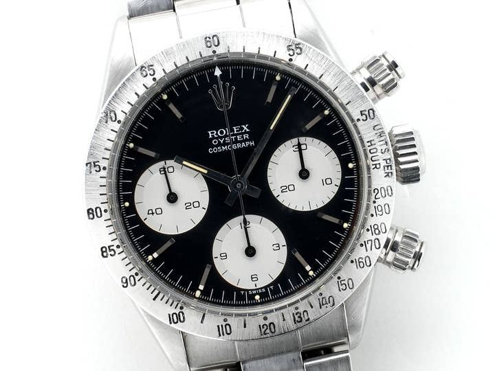 ロレックス デイトナ Ref.6265 ステンレススチール ブラック文字盤 中古 kni243b2