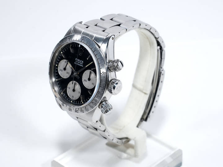 ロレックス デイトナ Ref.6265 ステンレススチール ブラック文字盤 中古 kni243b2