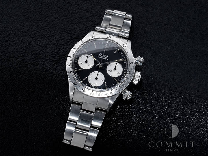 ロレックス デイトナ Ref.6265 ステンレススチール ブラック文字盤 中古 kni243b2