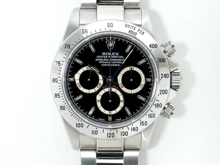 ロレックス デイトナ エルプリメロ Ref.16520 ステンレススチール ブラック文字盤 中古 d8iy7rgb