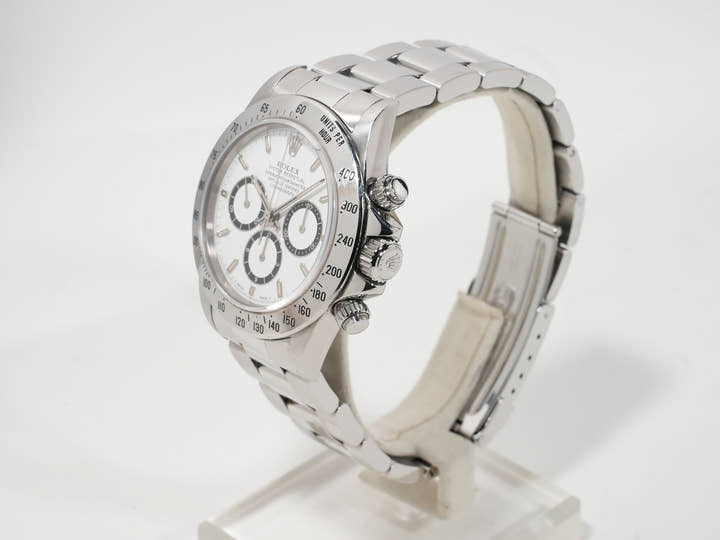 ロレックス デイトナ エルプリメロ Ref.16520 ステンレススチール ホワイト文字盤 中古 ound53tc