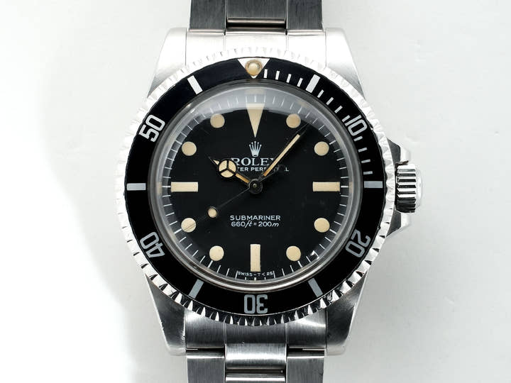 ロレックス サブマリーナー Ref.5513 ステンレススチール ブラック文字盤 中古 3obvgchm