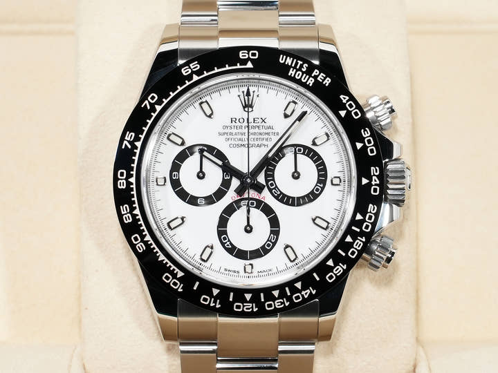 ロレックス デイトナ Ref.116500LN ステンレススチール ホワイト文字盤 美品 nygqq2mu