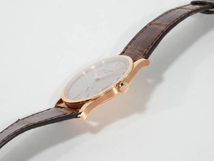 パテックフィリップ カラトラバ Ref.5196R-001 ローズゴールド シルバー文字盤 中古 s4gb8xg2