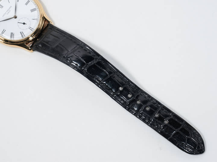 Patek Philippe Calatrava Ref. 3923J Yellow Gold White Roman Dial Pre-owned 3oud8x3h