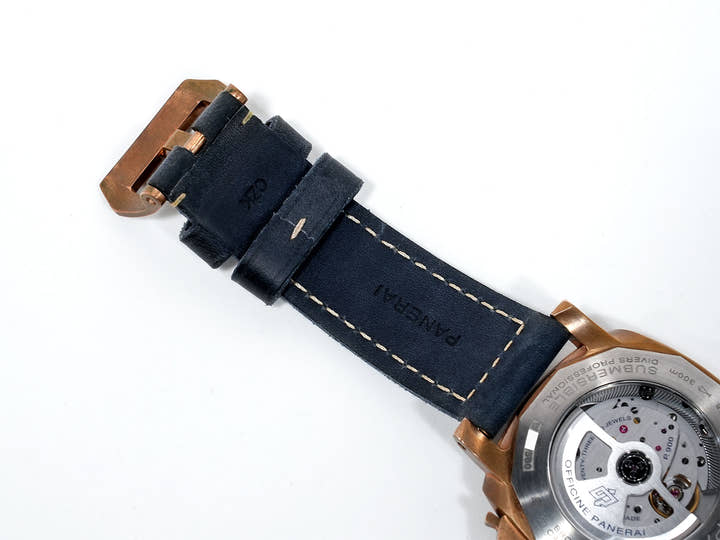 パネライ サブマーシブル ブロンゾ ブルー アビッソ Ref.PAM01074 ブロンズ ブルー文字盤 美中古 sh99gozs