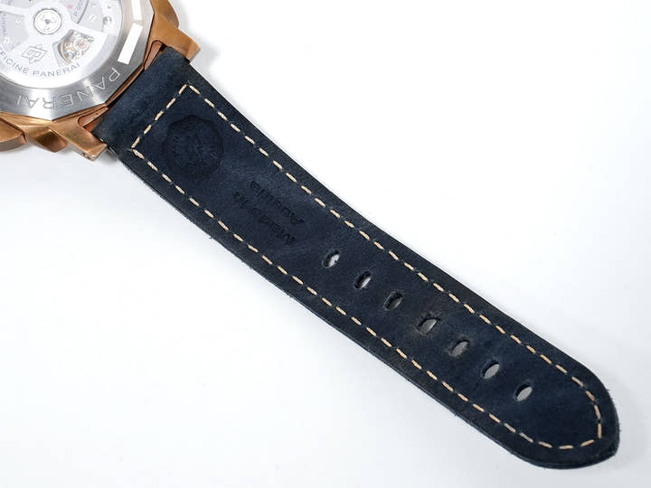 パネライ サブマーシブル ブロンゾ ブルー アビッソ Ref.PAM01074 ブロンズ ブルー文字盤 美中古 sh99gozs