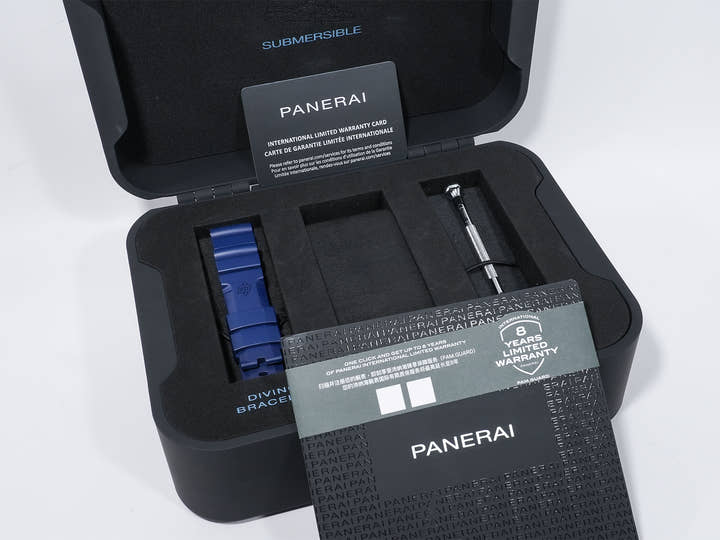 パネライ サブマーシブル ブロンゾ ブルー アビッソ Ref.PAM01074 ブロンズ ブルー文字盤 美中古 sh99gozs