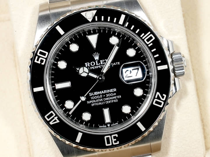 ロレックス サブマリーナー デイト Ref.126610LN ステンレススチール ブラック文字盤 美品 wok9gnf4