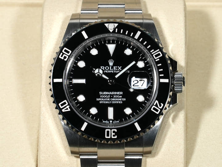 ロレックス サブマリーナー デイト Ref.126610LN ステンレススチール ブラック文字盤 未使用 h4gugp7d