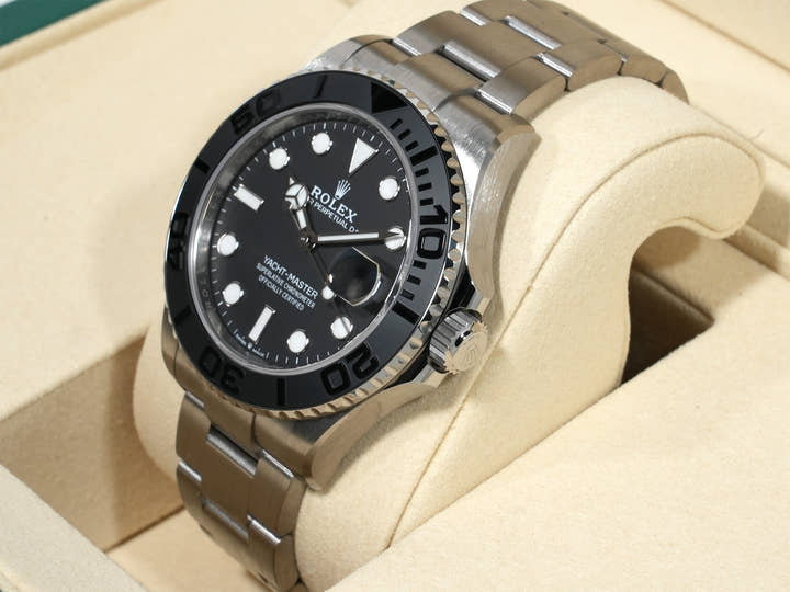Rolex Yacht-Master 42 Ref. 226627 RLX Titanium Black Dial Unused kf65rd8u