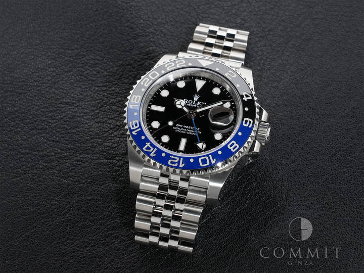 Rolex GMT-Master II Ref. 126710BLNR Stainless Steel with Black Dial and Jubilee Bracelet, Excellent Condition (q9hn5u59)