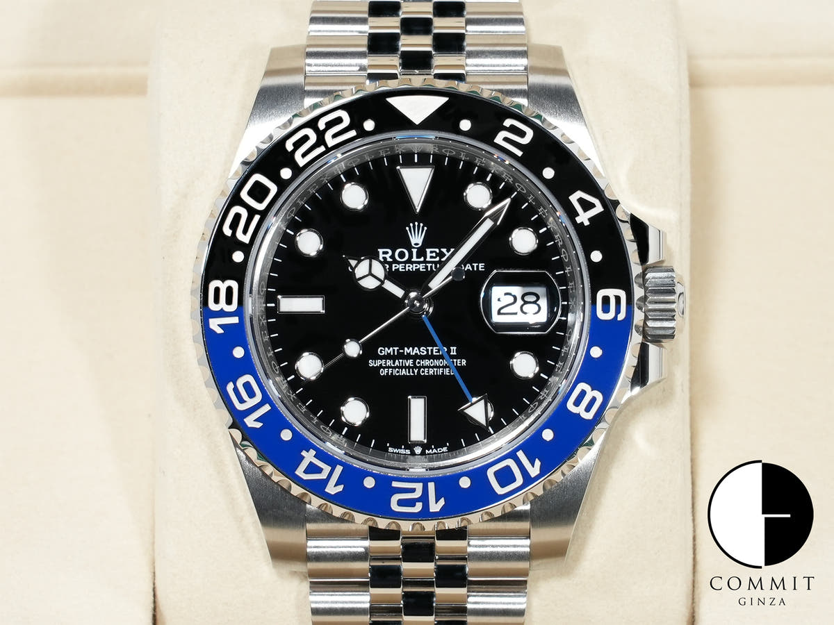 Rolex GMT-Master II Ref. 126710BLNR Stainless Steel with Black Dial and Jubilee Bracelet, Unused (Yigqjqwm)