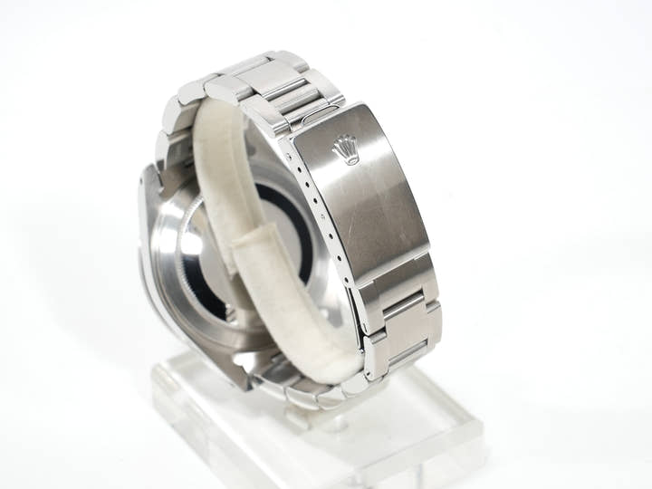 Pre-owned Rolex Explorer II Ref. 16570 Stainless Steel White Dial Oyster Bracelet mg52t55y