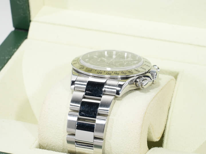 ロレックス デイトナ Ref.116520 ステンレススチール ブラック文字盤 中古 f6kw4qsd