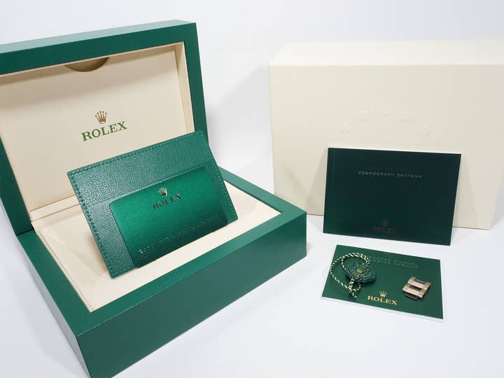 ロレックス デイトナ Ref.126505 エバーローズゴールド サンダストxブライトブラック文字盤 未使用 h838wcqk