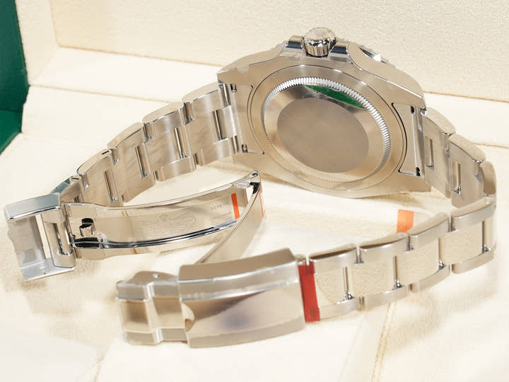 ロレックス GMTマスターII Ref.116710BLNR ステンレススチール ブラック文字盤 オイスターブレスレット 未使用 axwadcr7