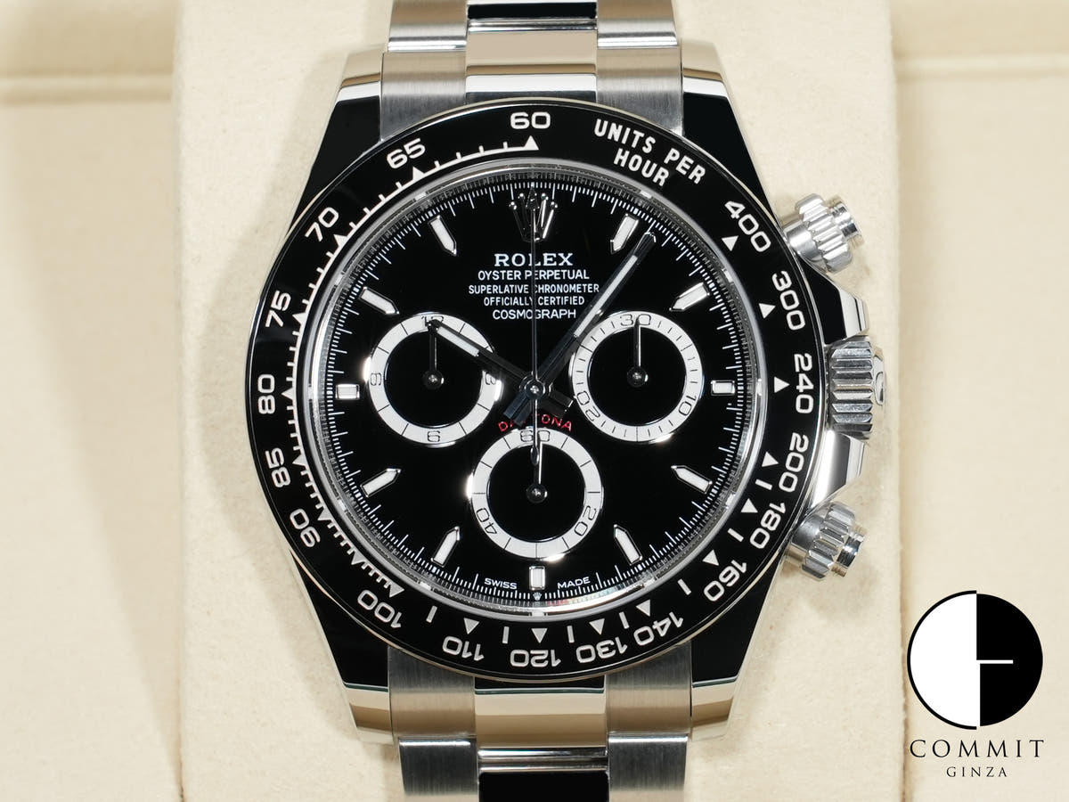 Rolex Daytona Ref. 126500LN Stainless Steel Black Dial Unused z3yu9org