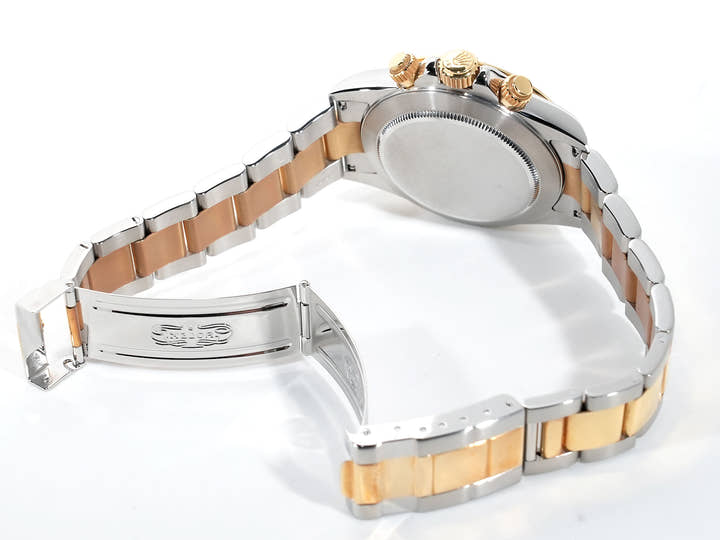 ロレックス デイトナ エルプリメロ Ref.16523 ステンレススチール/イエローゴールド ホワイト文字盤 美中古 uaqxvkov