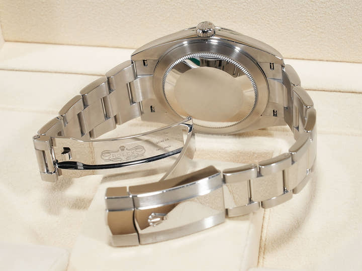 ロレックス デイトジャスト41 Ref.126300 ステンレススチール ホワイト文字盤 オイスターブレスレット 中古 tovwqkcf