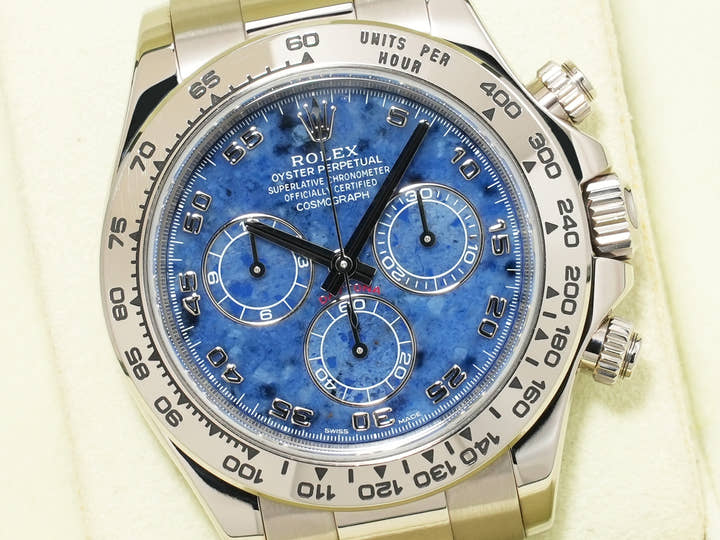 ロレックス デイトナ Ref.116509 ホワイトゴールド ソーダライト文字盤 中古 bkp87o5v