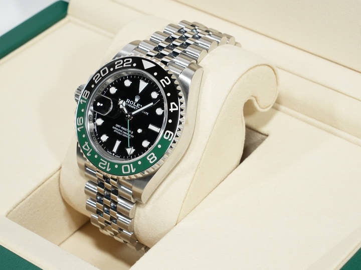 Rolex GMT-Master II Ref. 126720VTNR Stainless Steel Black Dial Jubilee Bracelet Unused 67ttws24