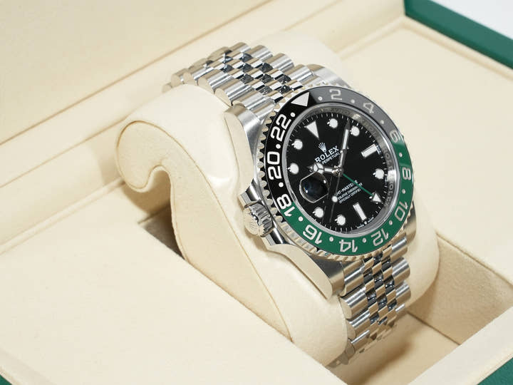 Rolex GMT-Master II Ref. 126720VTNR Stainless Steel Black Dial Jubilee Bracelet Unused 67ttws24