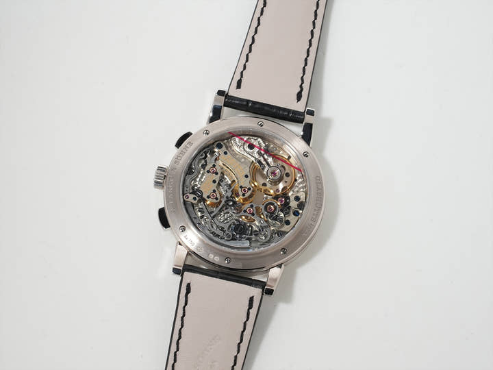 A. Lange & Söhne 1815 Chronograph Ref. 414.028 White Gold Black Dial Excellent Condition rwf2q93a