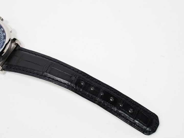 A. Lange & Söhne 1815 Chronograph Ref. 414.028 White Gold Black Dial Excellent Condition rwf2q93a