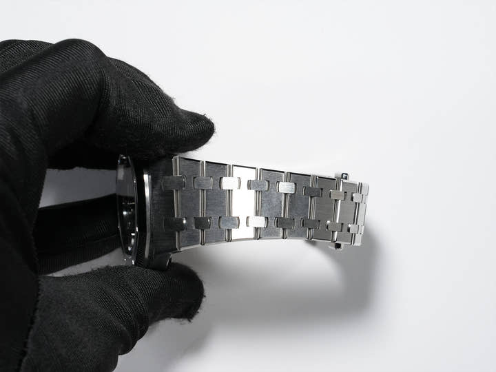 オーデマピゲ ロイヤルオーク Ref.15450ST.OO.1256ST.03 ステンレススチール ブルー文字盤 美中古 nncn2brw