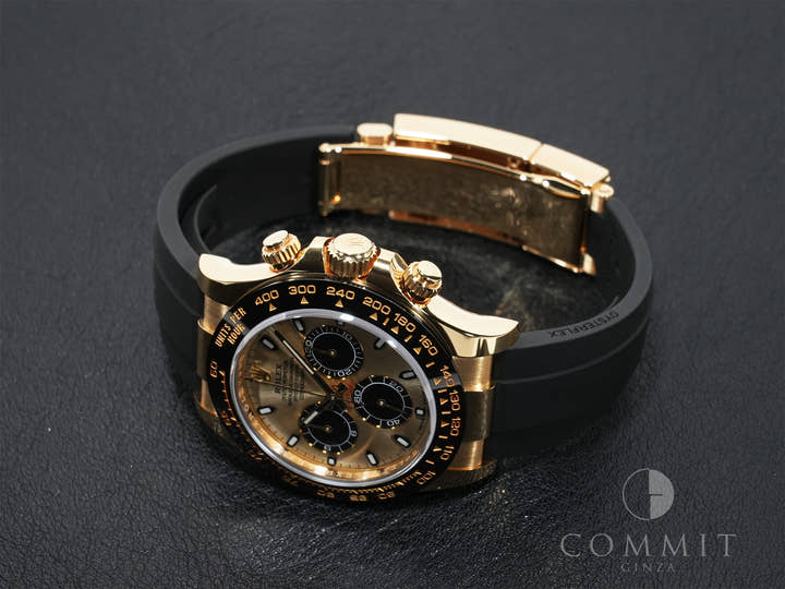 ロレックス デイトナ Ref.116518LN イエローゴールド シャンパンxブラック文字盤 中古 gsoz7vit