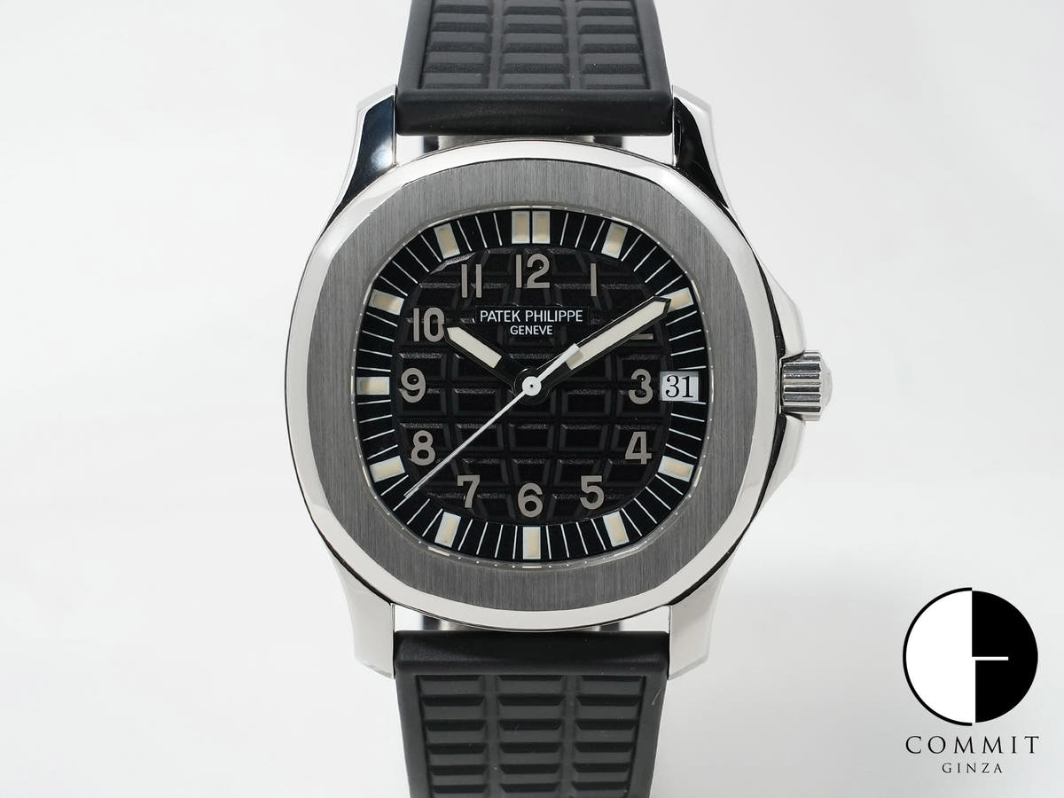 Patek Philippe Aquanaut Medium Ref. 5060A-001 Stainless Steel Black Dial Excellent Condition g6xk3n4g