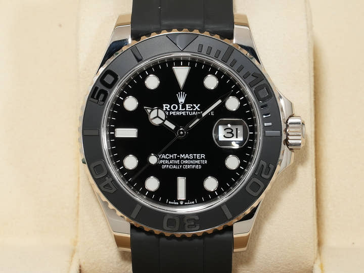 ロレックス ヨットマスター42 Ref.226659 ホワイトゴールド ブラック文字盤 中古 n7qnqvwk
