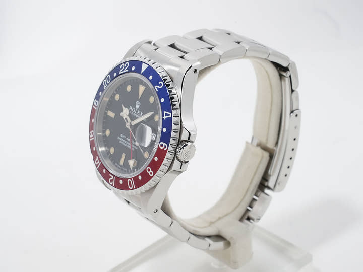 ロレックス GMTマスター Ref.16700 ステンレススチール ブラック文字盤 オイスターブレスレット 中古 w63kq2zp