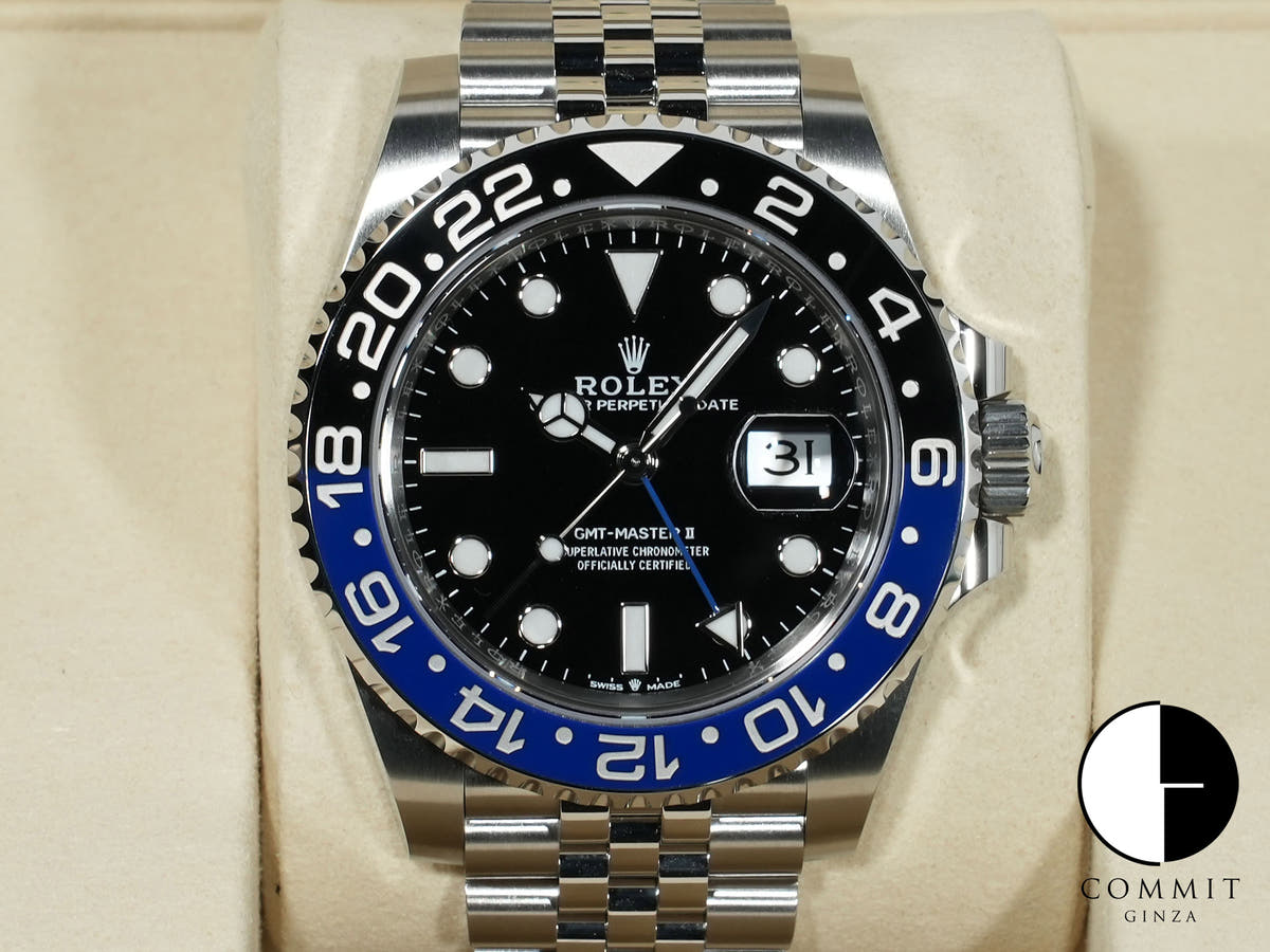 Rolex GMT-Master II Ref. 126710BLNR Stainless Steel with Black Dial and Jubilee Bracelet, Unused (vkb7hyj7)