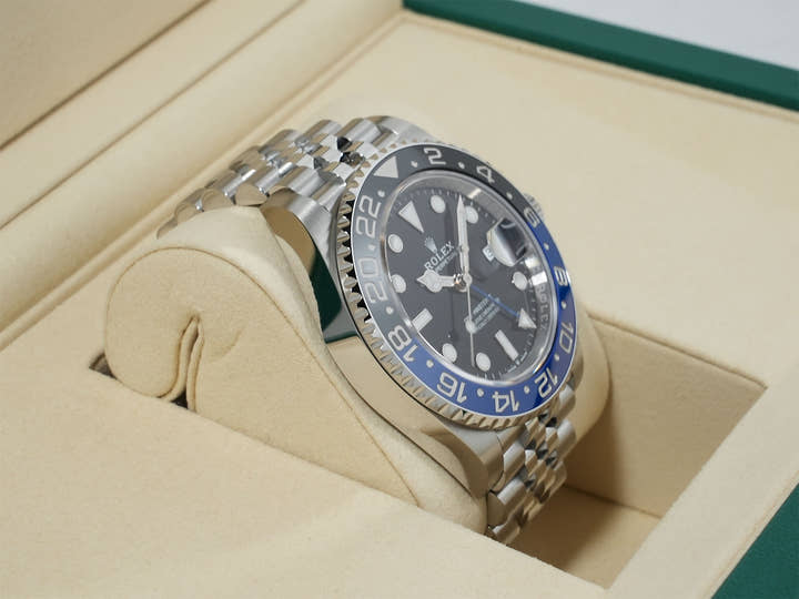 Rolex GMT-Master II Ref. 126710BLNR Stainless Steel with Black Dial and Jubilee Bracelet, Unused (vkb7hyj7)